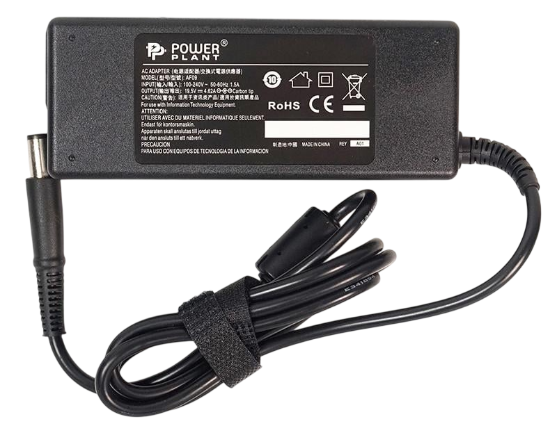 Блок питания для ноутбуков Power DELL 220V 19,5V 90W 4,62A 7,4х5,0