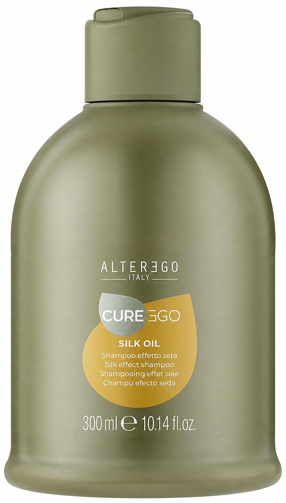 Шампунь с маслом шелка для волос ALTER EGO CureEgo Silk Oil 300 мл