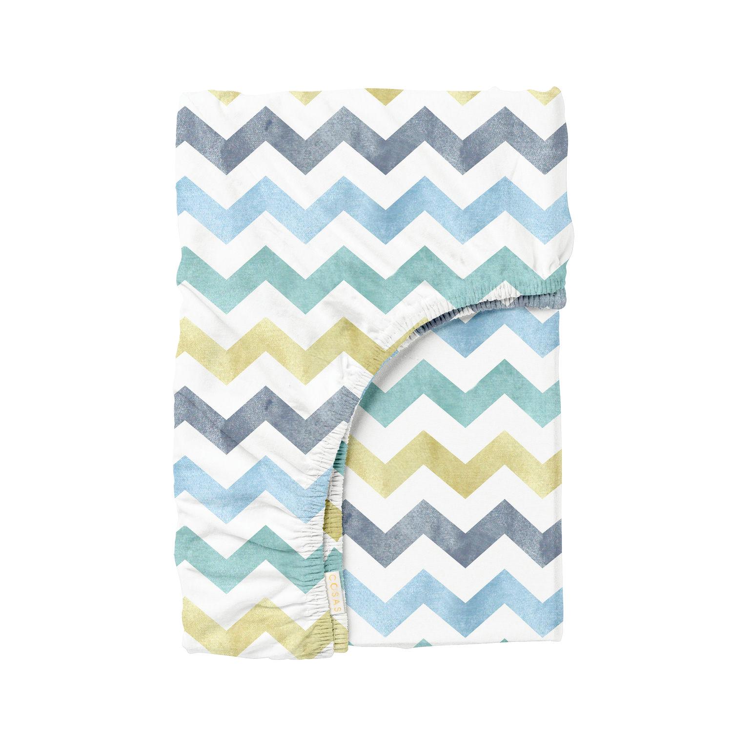 Простынь Cosas Zigzag на резинке 180x200x25 см (4822052230305)