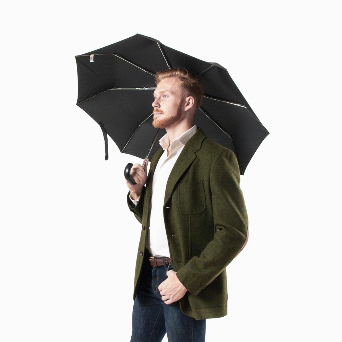 Парасолька чоловіча автомат Fulton Open & Close-11 G820 Black (G820-003152) - фото 8 Парасолька чоловіча автомат Fulton Open & Close-11 G820 Black (G820-003152) - фото 8