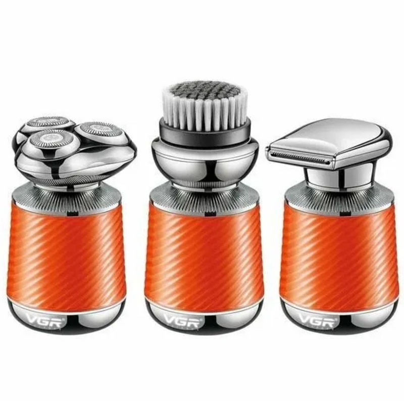 Електробритва VGR V-391 професійна акумуляторна 5W Orange - фото 6 Електробритва VGR V-391 професійна акумуляторна 5W Orange - фото 6