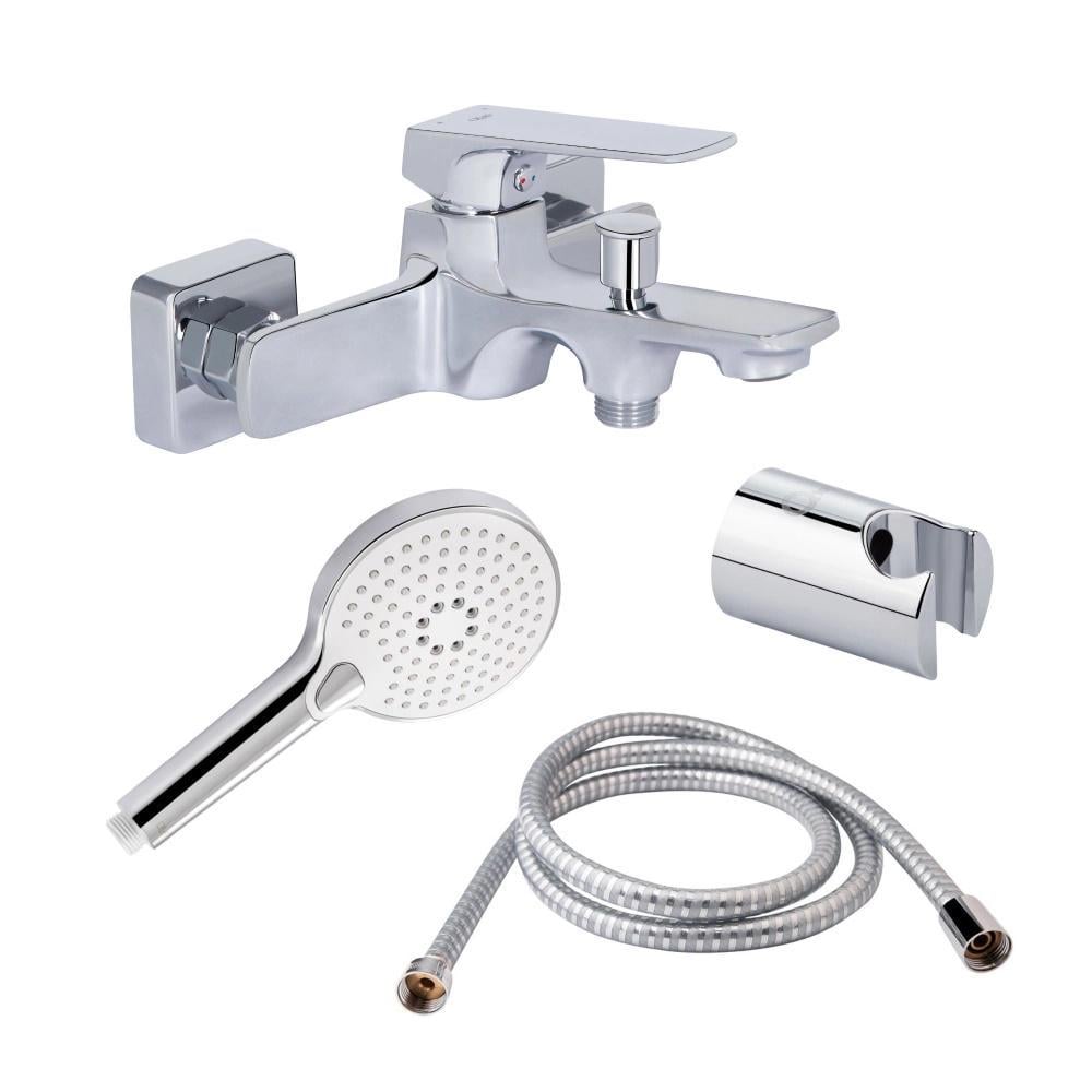 Набор смесителей для ванны Q-tap Matice 3063103C с душевым гарнитуром Chrome (00052193)