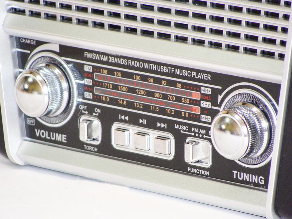 Радіоприймач Golon RX-456S Solar з сонячною панеллю (36956) - фото 3