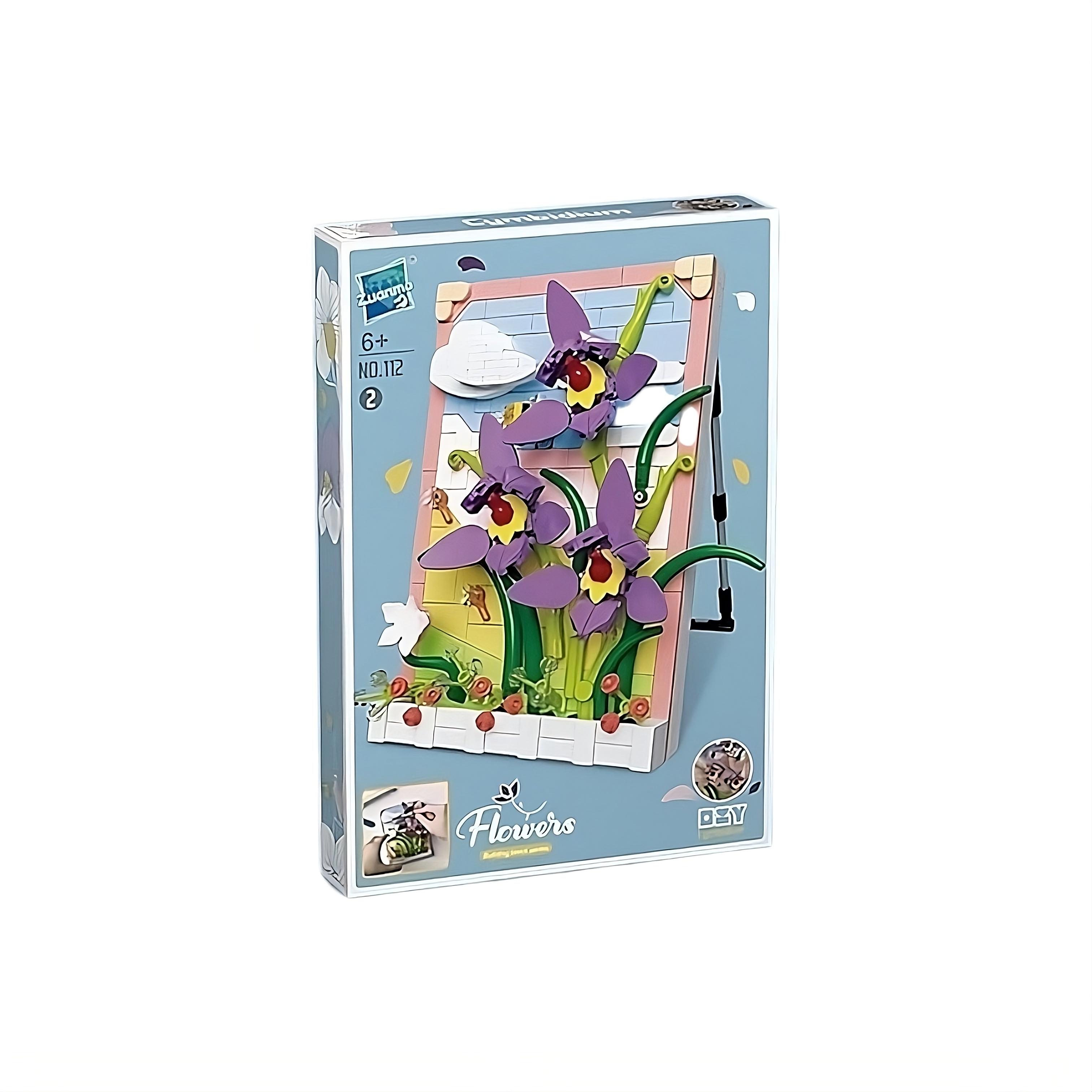 Конструктор Картина Цветочная симфония 112-2 Flowers Building Block (28584859)