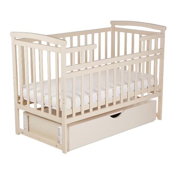 Кровать-трансформер для детей с ящиком маятниковый механизм Бежевый (DS-102)
