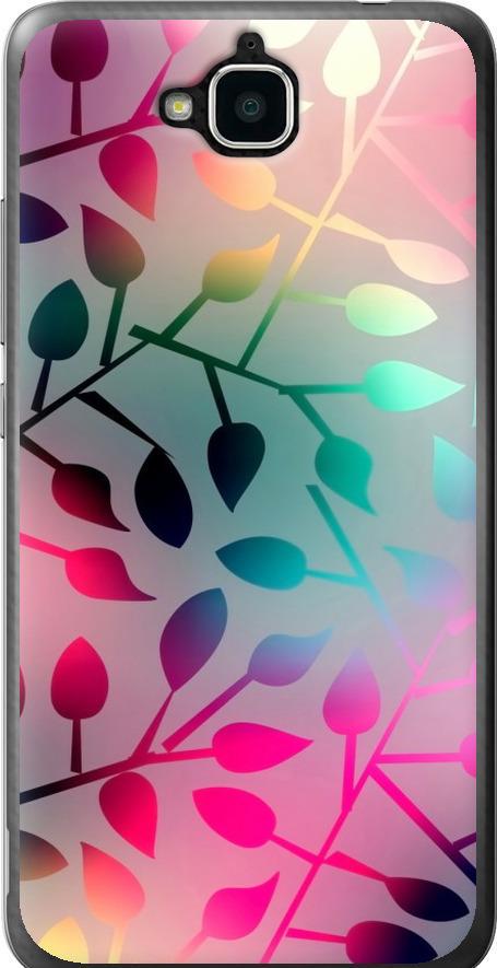 Чехол на Huawei Y6 Pro Листья (2235u-355-42517)