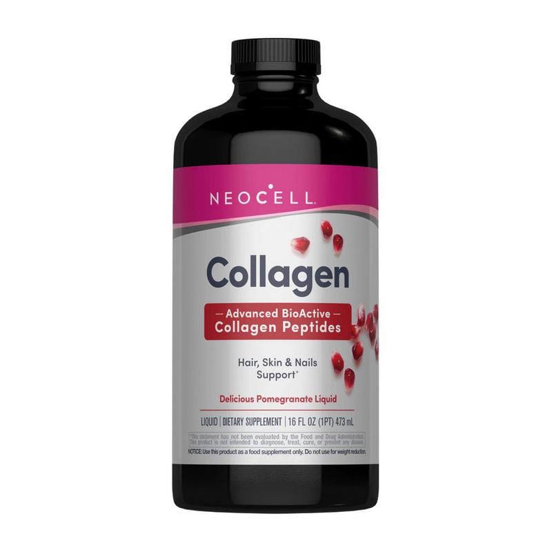Колаген питний рідкий яловичий NeoCell Collagen Peptide Liquid 473 мл