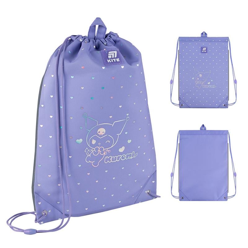 Школьный рюкзак KITE SET HK25-555S-2 Kuromi с пеналом и сумкой для обуви (995180) - фото 23 Школьный рюкзак KITE SET HK25-555S-2 Kuromi с пеналом и сумкой для обуви (995180) - фото 23