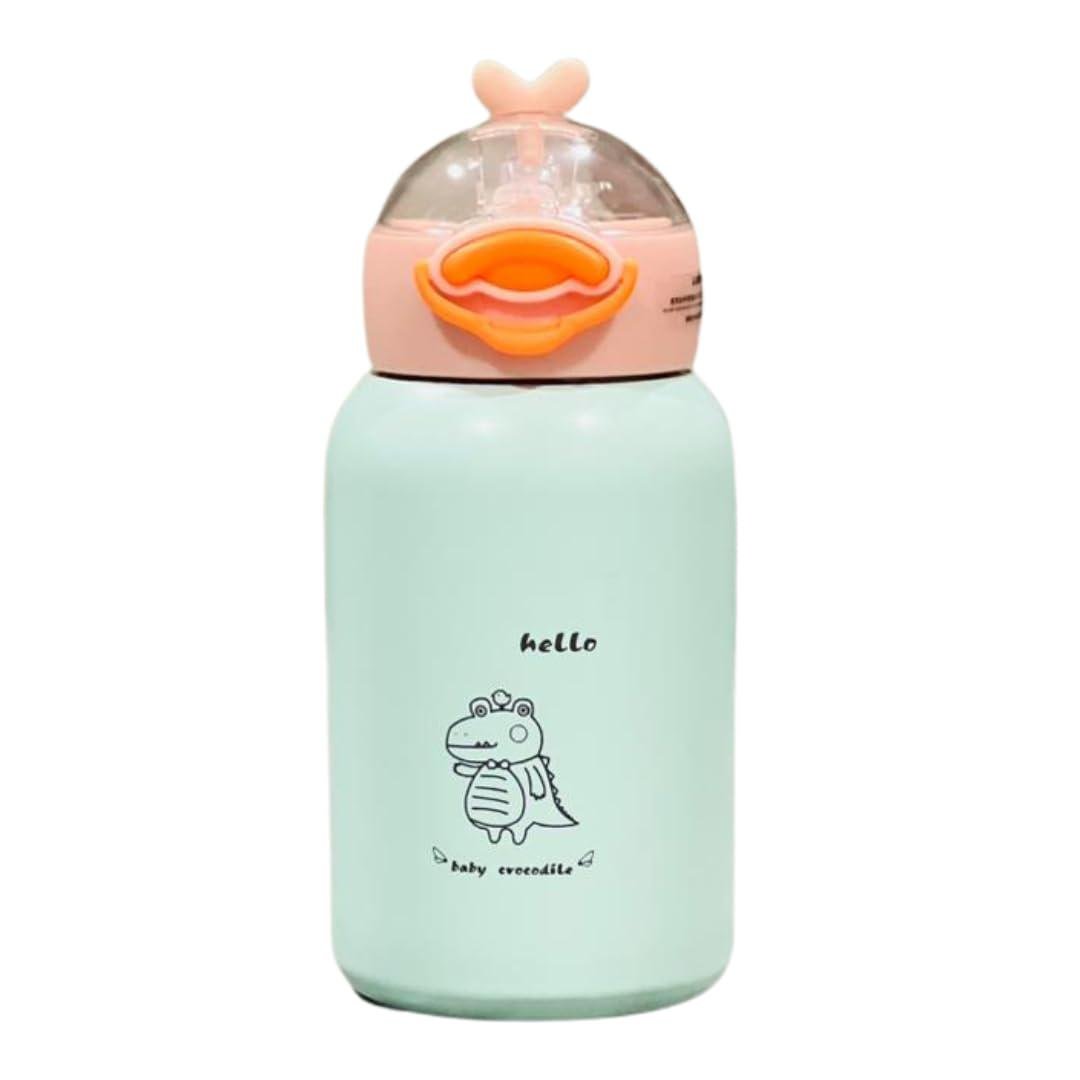 Термос-бутылка Baby Crocodile Мятно-розовый (006702)