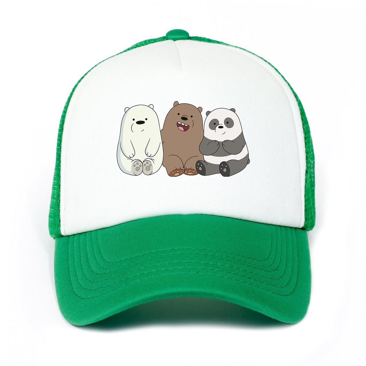 Кепка тракер дитяча We Bare Bears Зелений (33404-1774-KG)