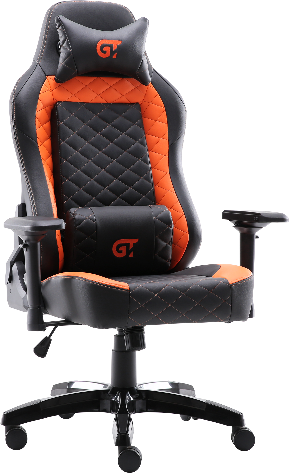 Кресло геймерское GT Racer X-2605-4D Black/Orange