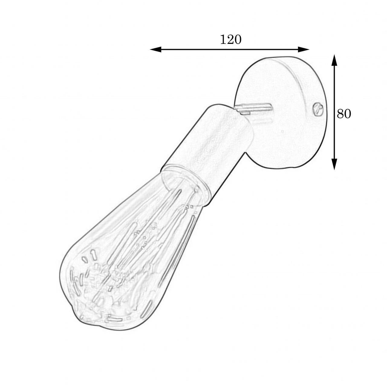 Светильник спот MSK ELECTRIC Asket с поворотным механизмом под лампу Е27 Черный (NL 1222) - фото 3 Светильник спот MSK ELECTRIC Asket с поворотным механизмом под лампу Е27 Черный (NL 1222) - фото 3