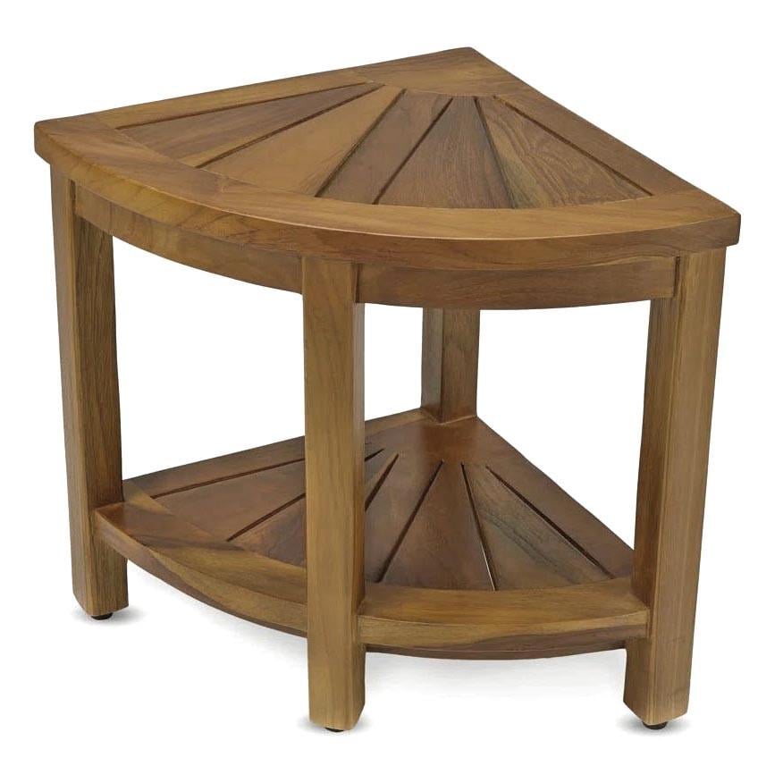 Табурет для ванной из дерева Сентиал Корица (ТВН-006433)