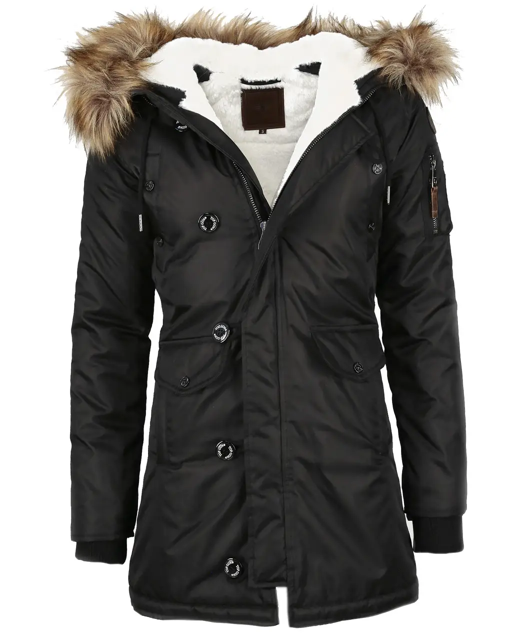 Парка Top Gun Miss Fitted Nylon N-3B Parka XL Black (TGJ1574BXL)