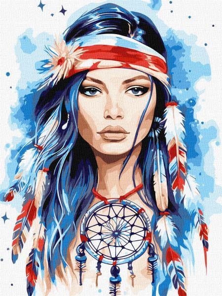 Картина по номерам Идейка Амулет 30x40 см (Id-KHO8421)