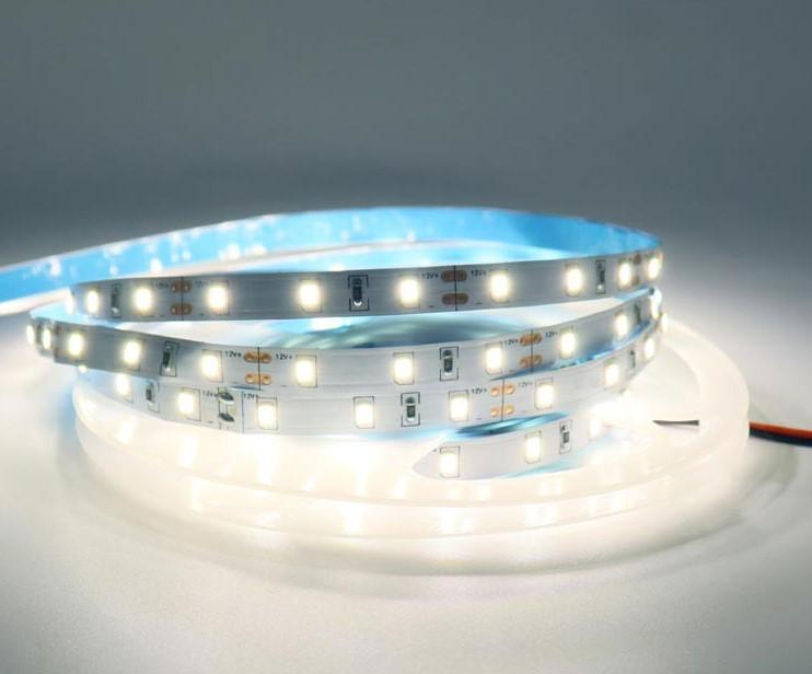 Светодиодная лента 60 led/m SMD2835 12V 4,8W IP20 8 мм 6000 К Белый холодный (KS12283560cw8mm) - фото 2