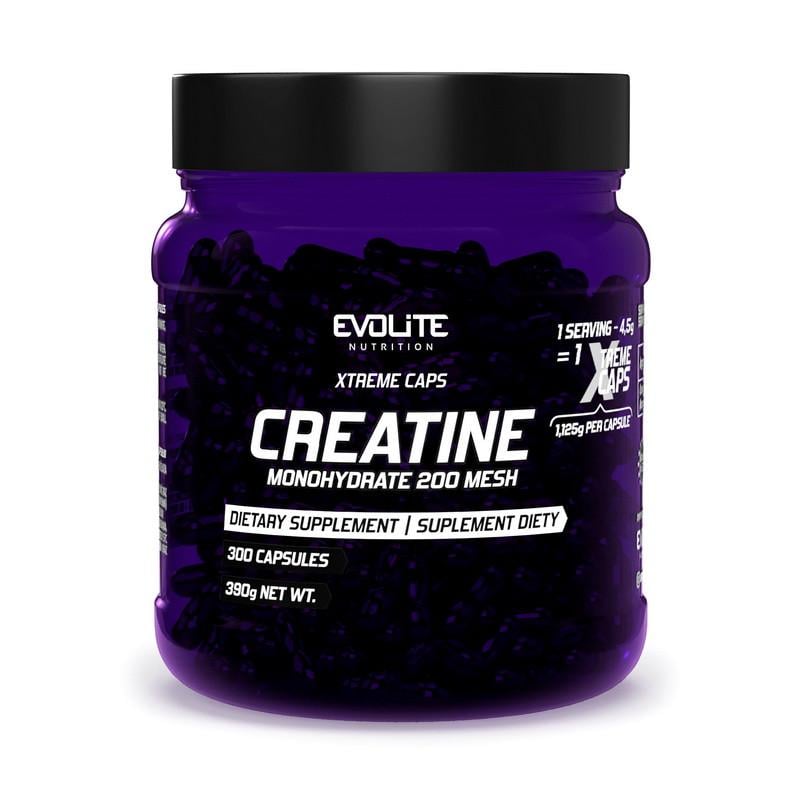 Креатин моногидрат Evolite Nutrition Creatine Monohydrate Xtreme 300 капс. (22173-01)