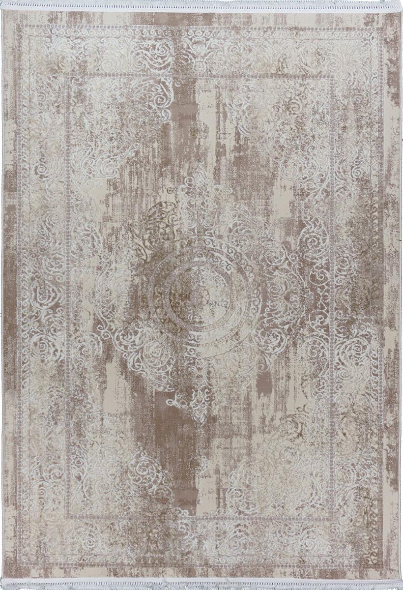 Ковер с коротким ворсом Levado 03710a 200x400 см Light Beige (73692040)