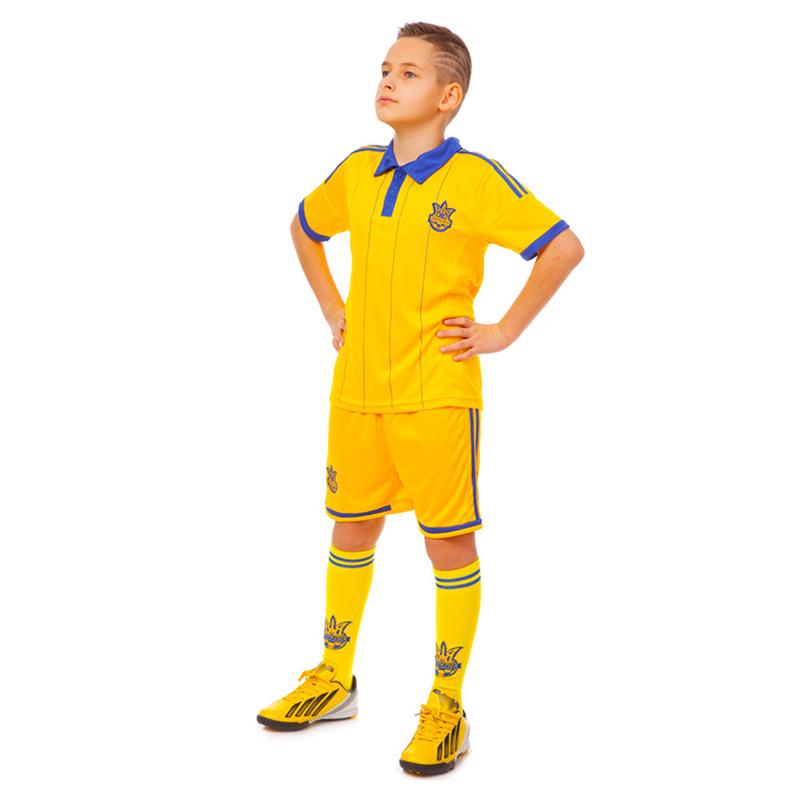 Футбольная форма Украины CO-3900-UKR-14Y-ETM1720 р.22 Желтый (57508376)