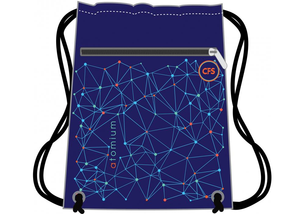 Сумка для обуви Cool For School Atomium 41x33 см Синий (CF85751)