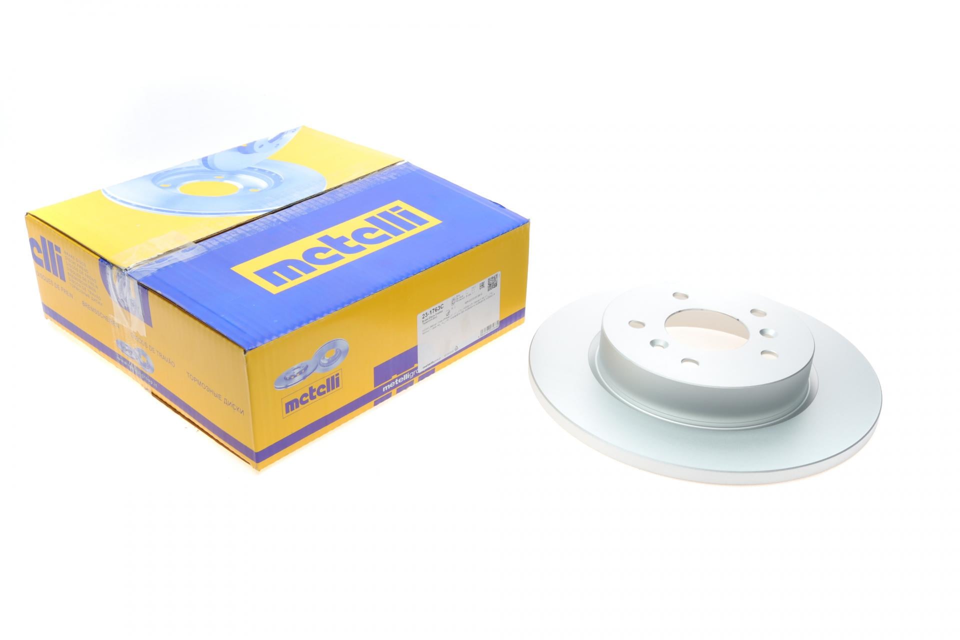 Диск тормозной задний METELLI Nissan Qashqai II/Renault Kadjar 13-290x13 мм (23-1763C METELLI)