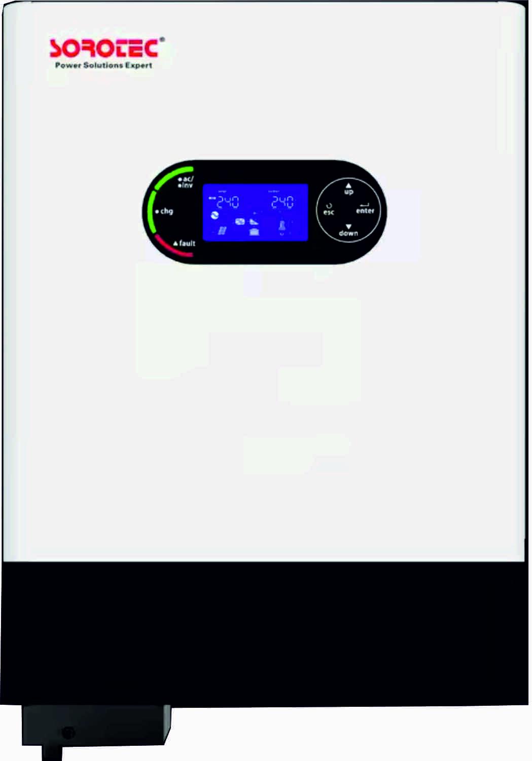 Инвертор солнечный гибридный Revo HM 6KW/48V (009)