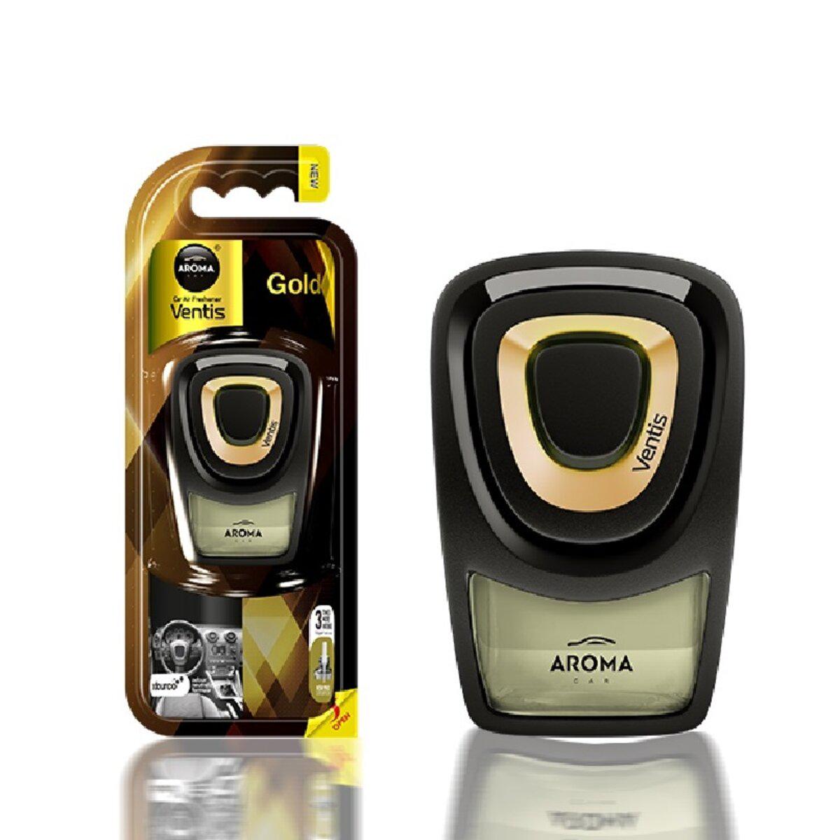 Ароматизатор для авто Aroma Car Ventis Gold (7823) Ароматизатор для авто Aroma Car Ventis Gold (7823)