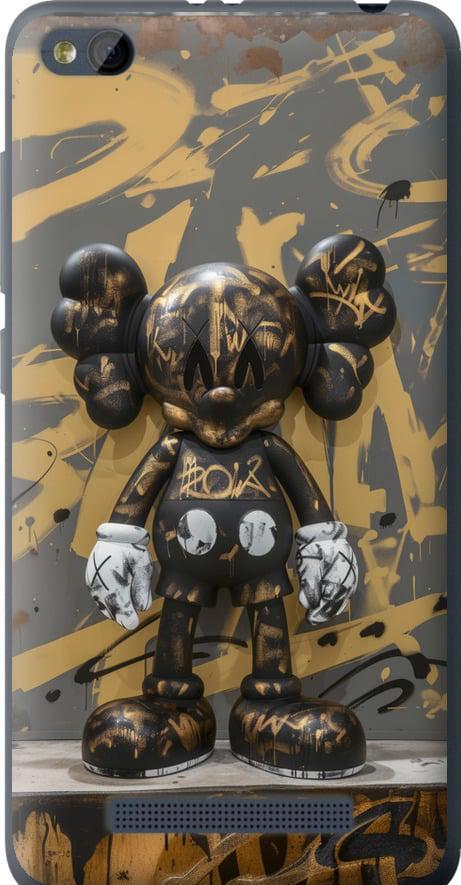 Чехол на Xiaomi RedMi 4A Bronze kaws (6097t-631-42517)