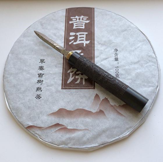 Чай Елітний китайський Шу Пуер Фей Пін тонкий млинець 100 г - фото 2