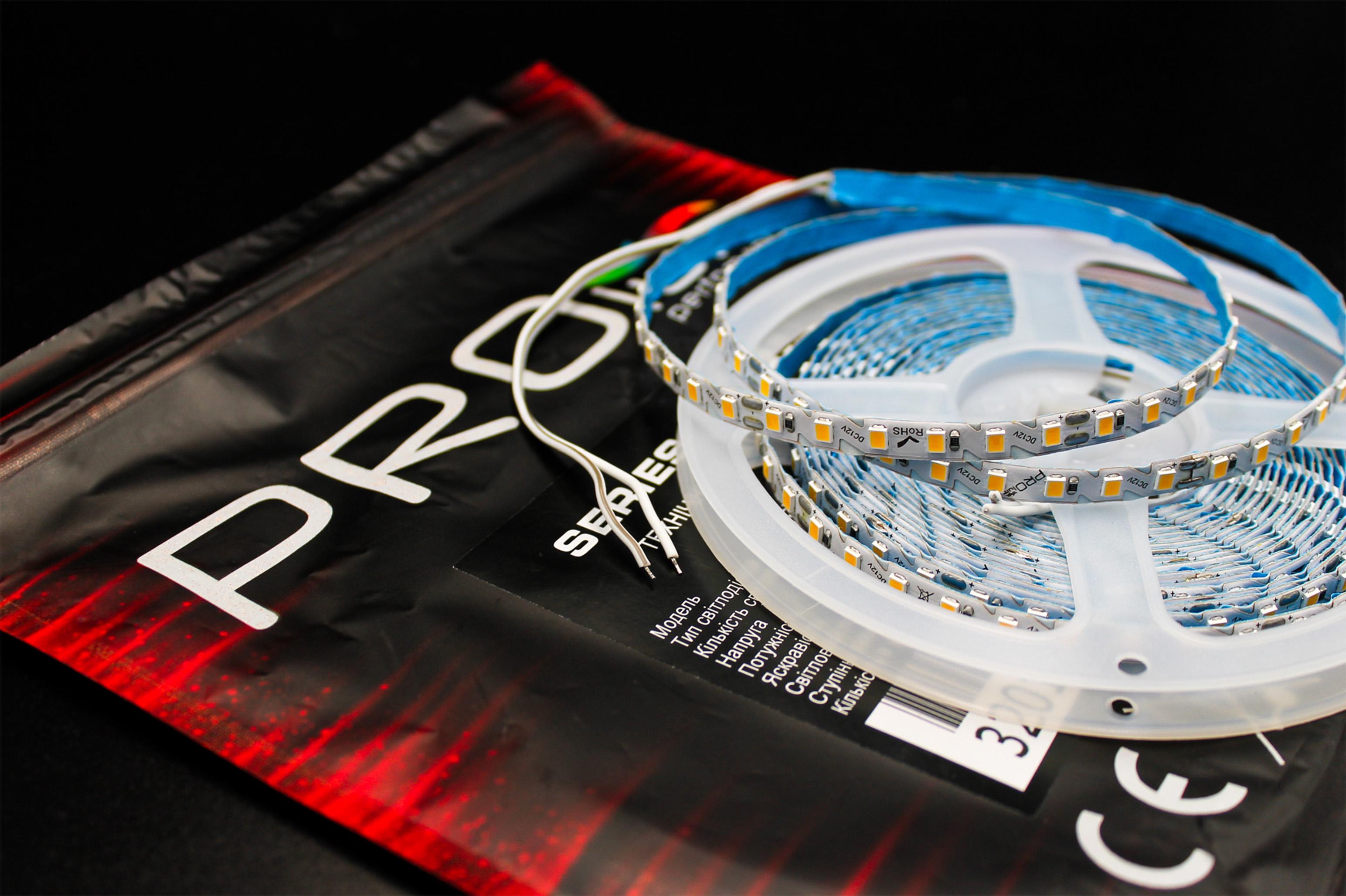 Светодиодная лента Prolum 2835/120 IP20 S-TYPE Series-SG 12V Теплый Белый (28522718) - фото 5 Светодиодная лента Prolum 2835/120 IP20 S-TYPE Series-SG 12V Теплый Белый (28522718) - фото 5