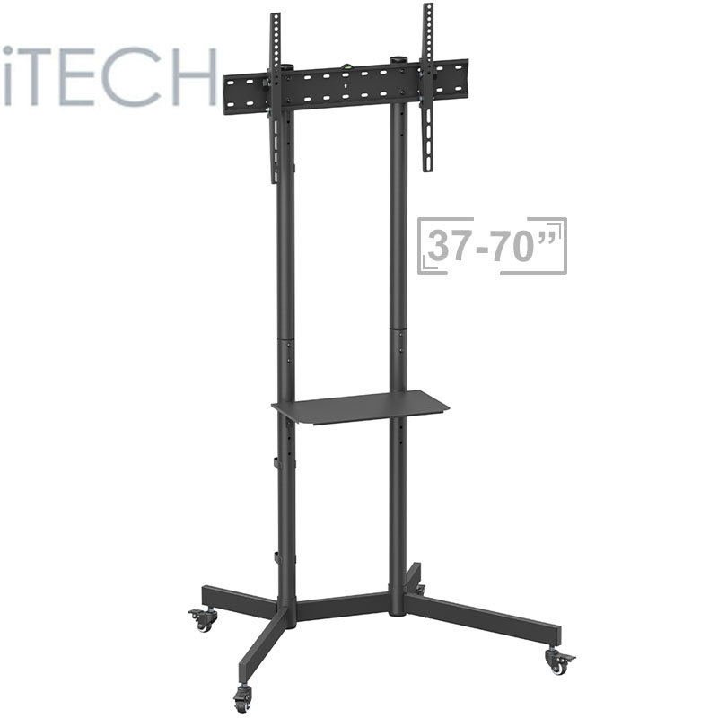 Стійка мобільна ITech T1042TE підлогова для телевізора/інтерактивної панелі 37-70" (tf613) - фото 2