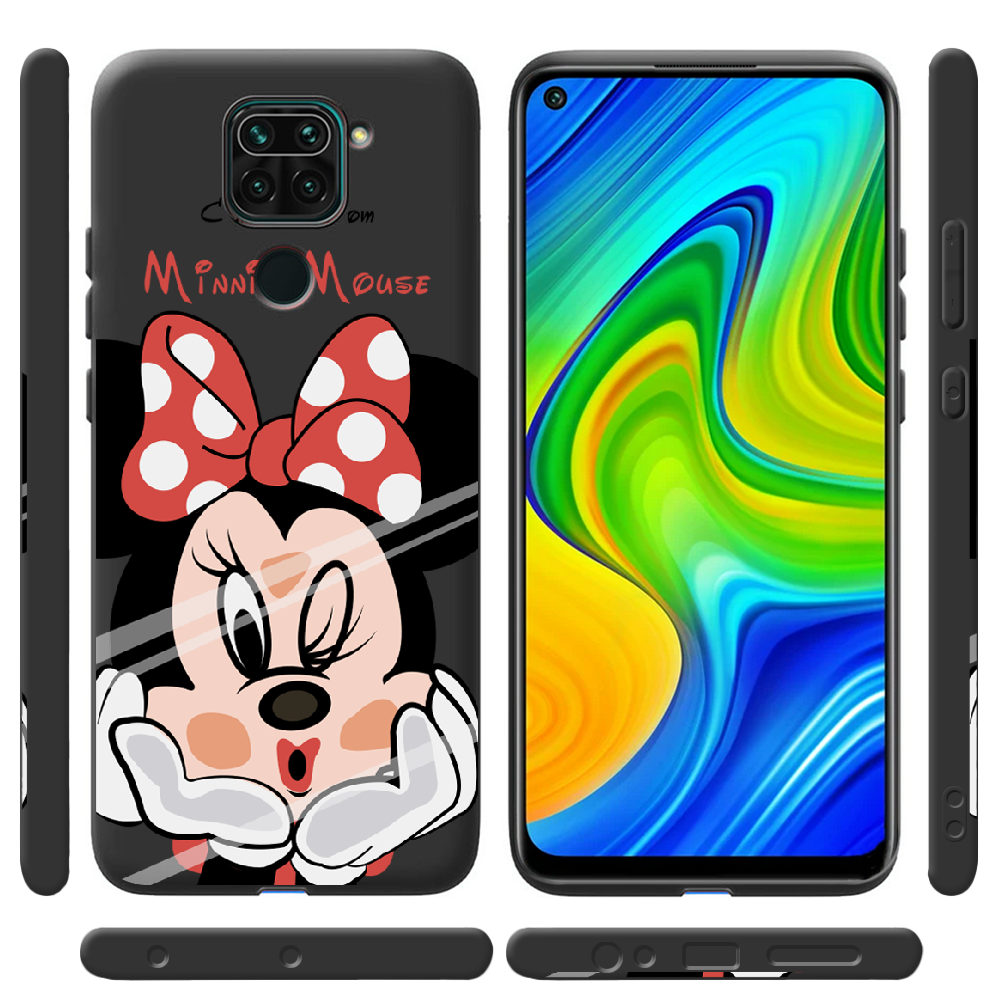 Чехол с рисунком Boxface Xiaomi Redmi Note 9 Lady M Черный силикон (39801-cc59-41087) - фото 2