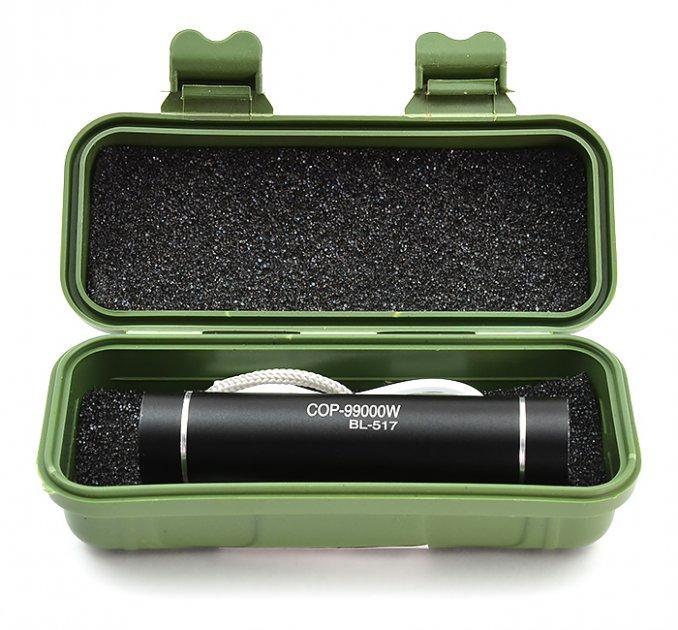 Ліхтар Bailong BL 517 USB 33 г Чорний (343374349) - фото 5