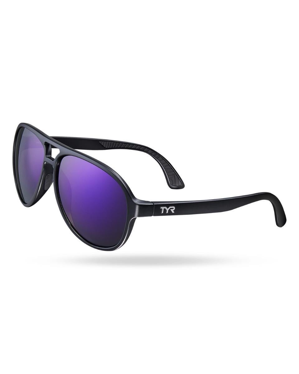 Солнцезащитные очки TYR Goldenwest XL Aviator HTS Purple/Black (LSGDWST)