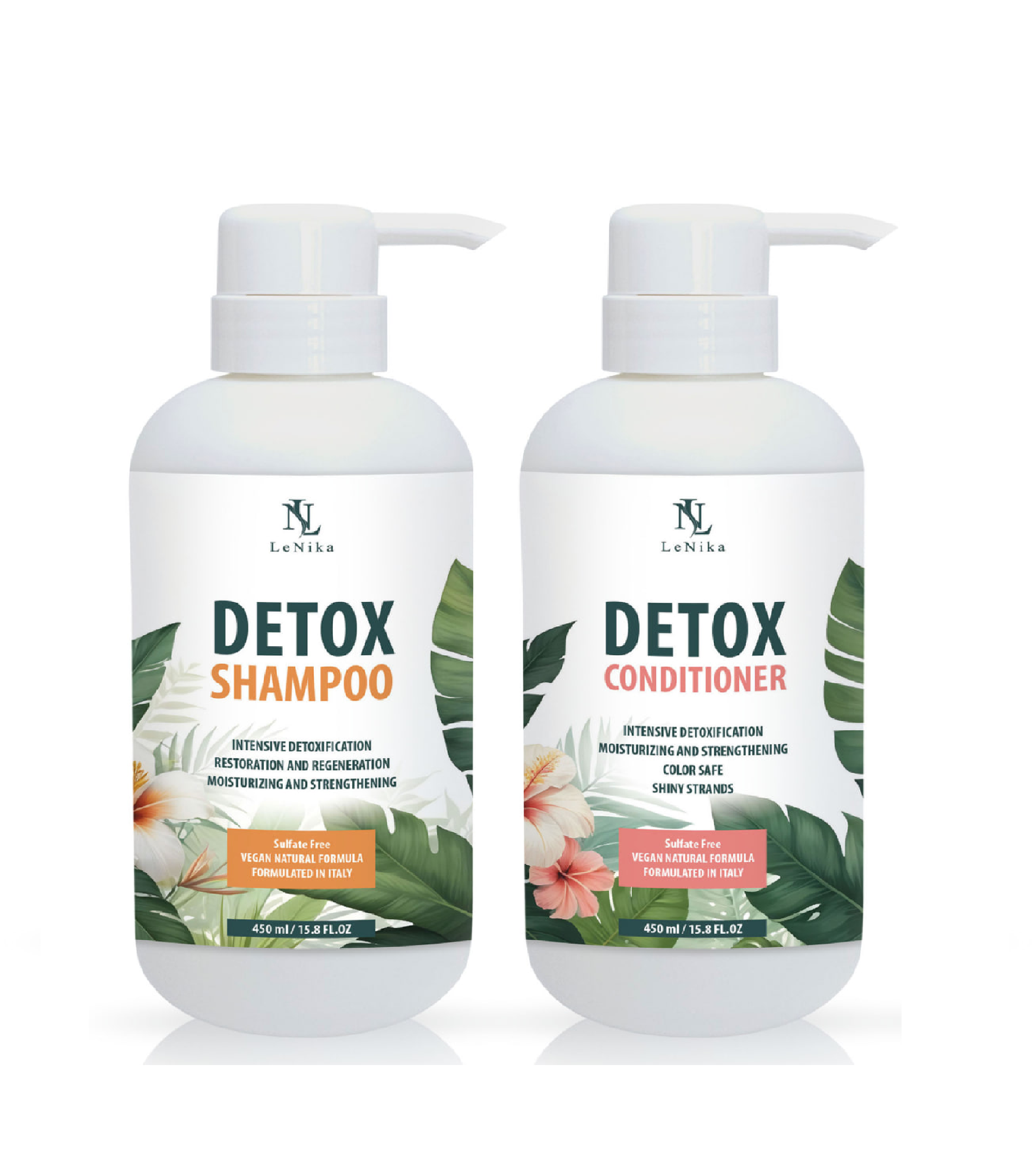 Шампунь и кондиционер LeNika DETOX