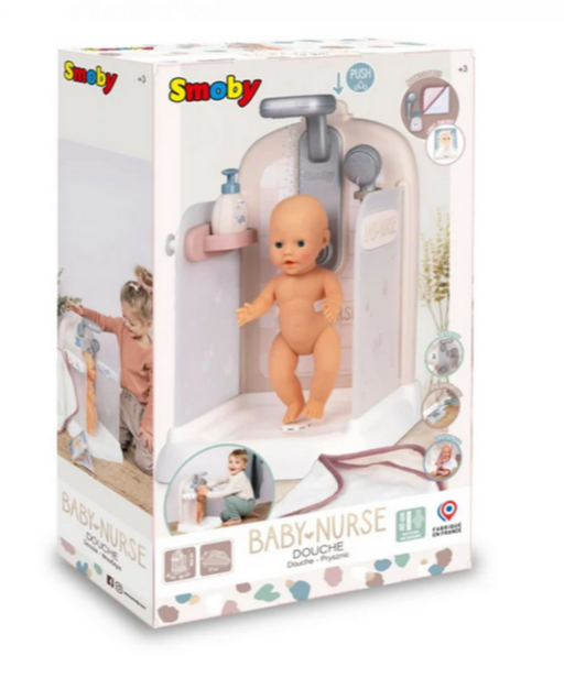 Ігровий набір Smoby Toys Душова кабіна з подачею води та аксесуарами (220382)