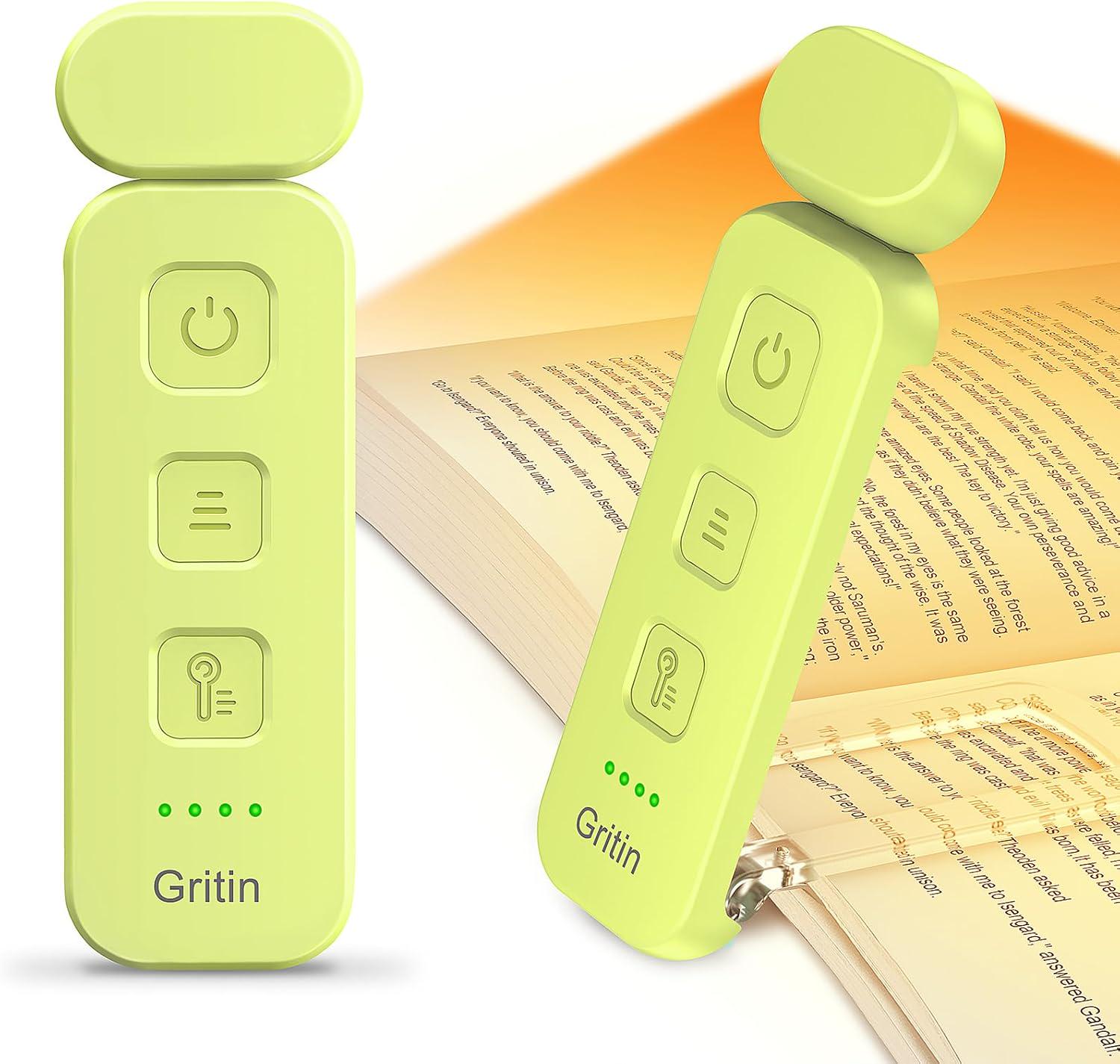 Настільна лампа для читання акумуляторна Gritin LED Book Light 500 mAh до 80 г роботи Emerald Green (G1313) - фото 2 Настільна лампа для читання акумуляторна Gritin LED Book Light 500 mAh до 80 г роботи Emerald Green (G1313) - фото 2