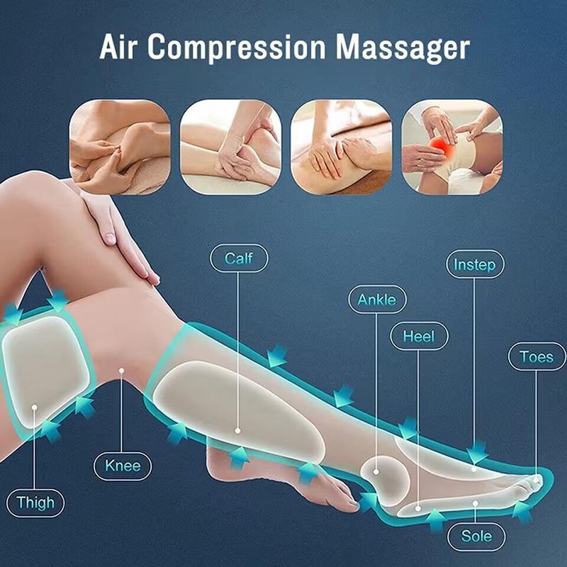 Масажер для ніг Upgrade Air Compressed Leg Massager - фото 10