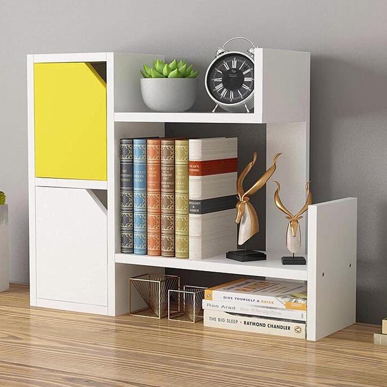 Полка-надстройка настольная из дерева Дивалет зефир (АКД-018220)