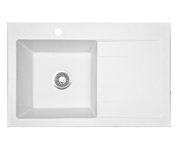 Мойка для кухни гранитная Smart House Valeo Белый (11268686) Мойка для кухни гранитная Smart House Valeo Белый (11268686)