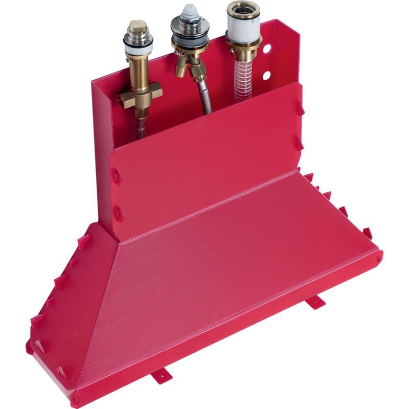 Скрытая часть однорычажного смесителя для ванны Hansgrohe на 3 отверстия (13437180)