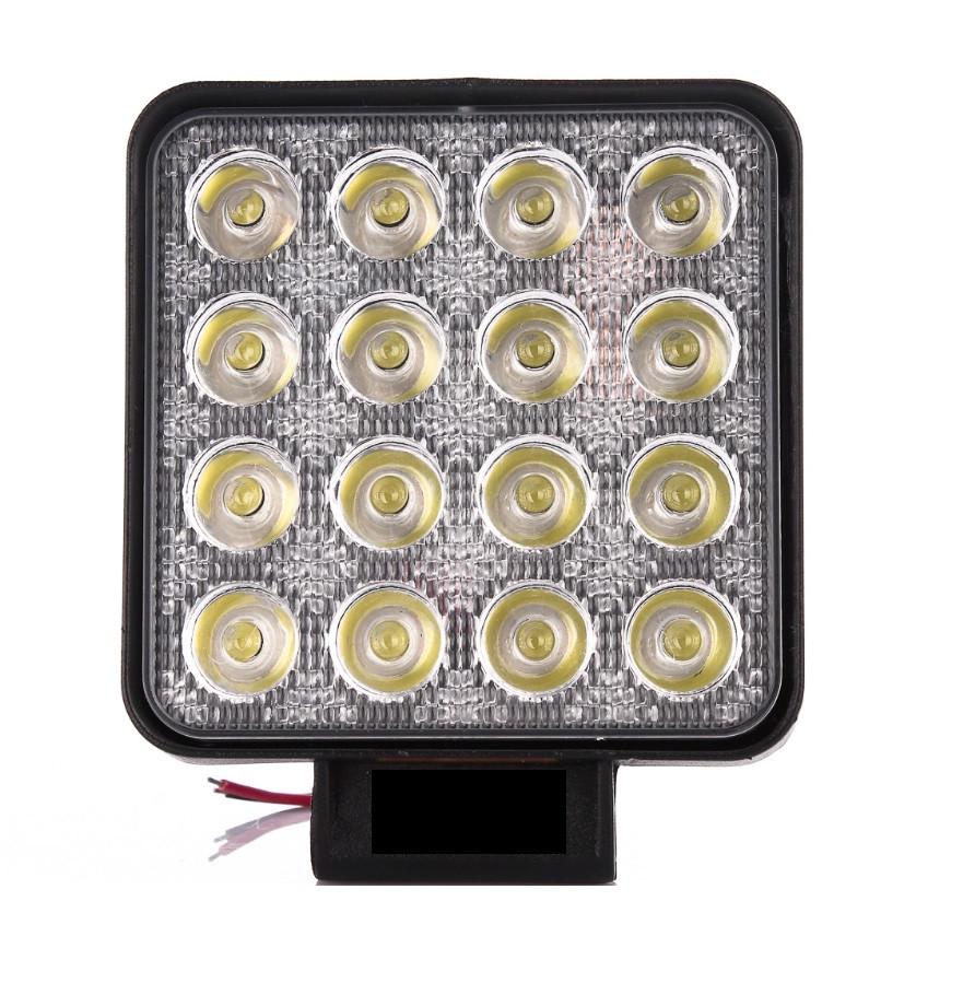 Фара світлодіодна BELAUTO BOL1803S 48 W 10-30 V 108х108х58 мм