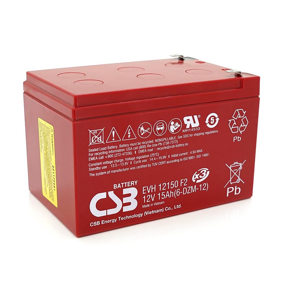 Батарея аккумуляторная CSB EVH12150 12V 15Ah