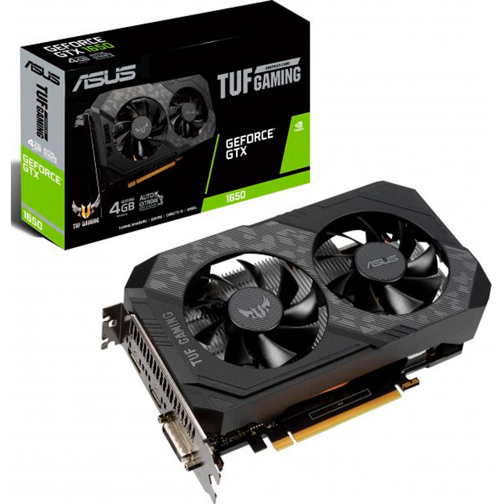 Видеокарта ASUS GeForce GTX 1650 TUF Gaming 4GB GDDR6 (TUF-GTX1650-4GD6-GAMING)