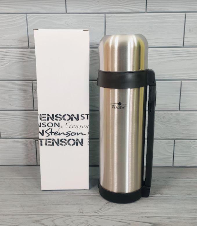 Термос для жидкостей и еды Stenson MT-0275 из нержавеющей стали 1800 мл Серебристый - фото 5 Термос для жидкостей и еды Stenson MT-0275 из нержавеющей стали 1800 мл Серебристый - фото 5