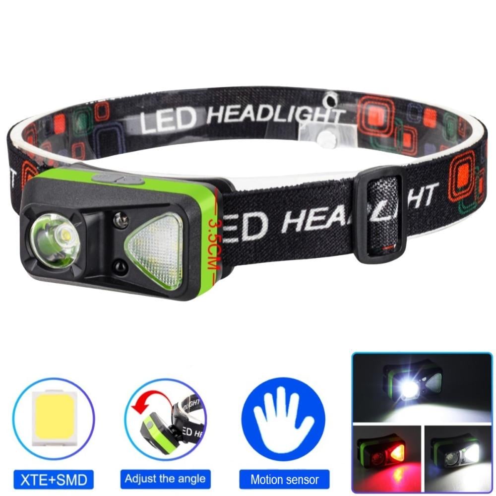 Ліхтар налобний W-18-XPG+6SMD white/red Motion Sensor 1x14500 - фото 11 Ліхтар налобний W-18-XPG+6SMD white/red Motion Sensor 1x14500 - фото 11