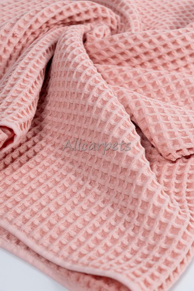 Полотенце для бани Waffle Towel 80х160 см Персиковый (20313543) - фото 4