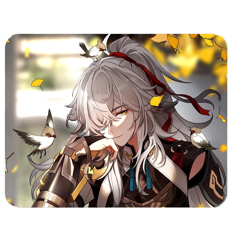 Коврик для мышек Цзинь Юань Хонкай Стар Рейл Honkai Star Rail 18х22 см (k250)