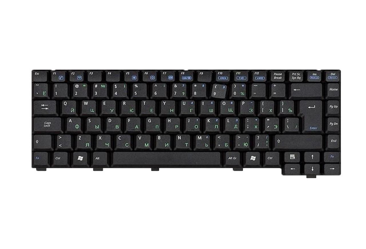 Клавиатура для ноутбука Asus G1P матовая (04GNA51KRUS1)