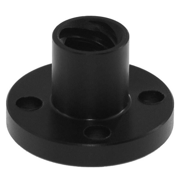 Гайка T8 для ходового винта 1-западная Krok 2 мм POM пластик круглая - фото 2 Гайка T8 для ходового винта 1-западная Krok 2 мм POM пластик круглая - фото 2